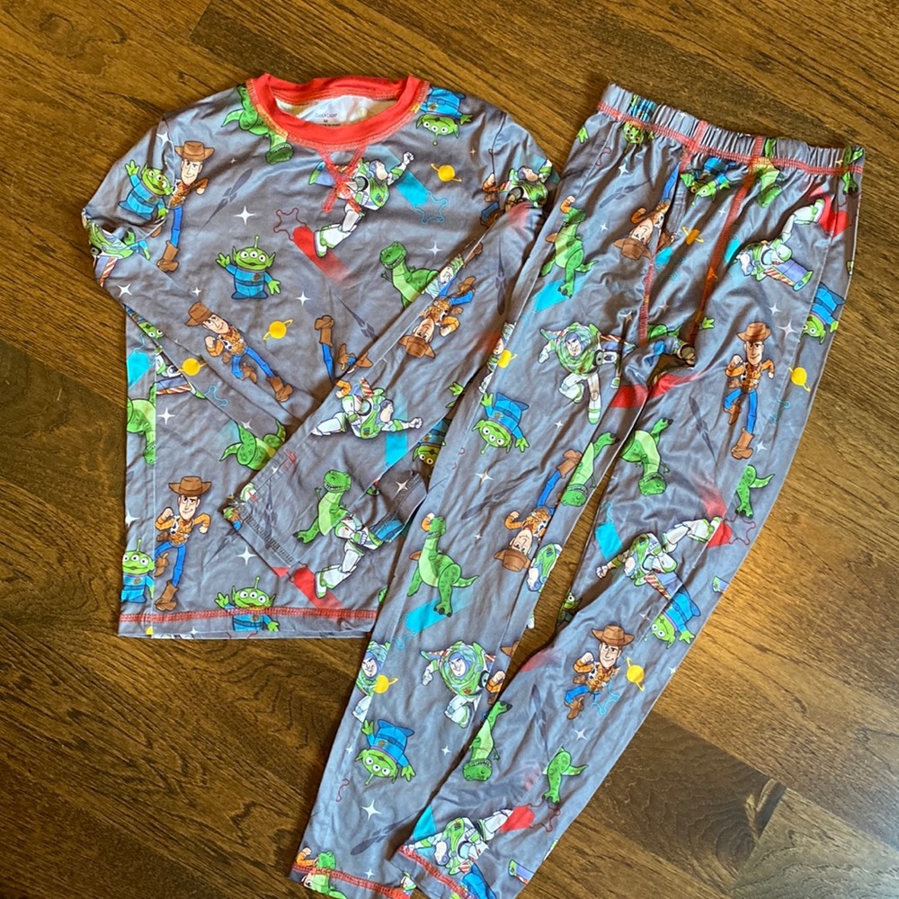 Cuddl Duds kids Disney Toy Story 2-piece long underwear set Medium
